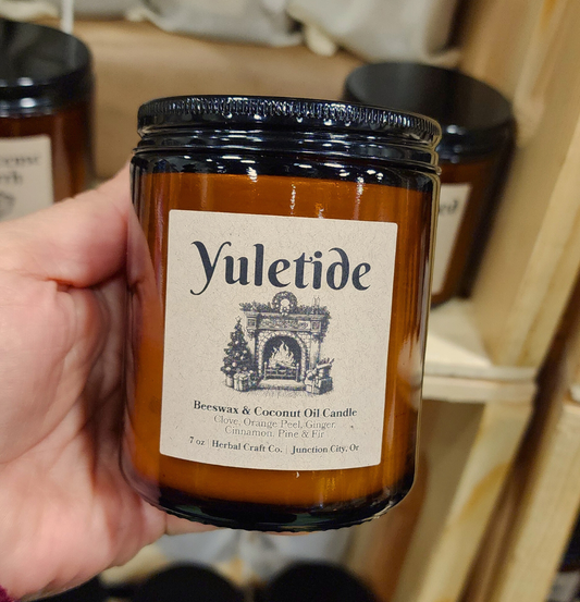 Yuletide Holiday Candle