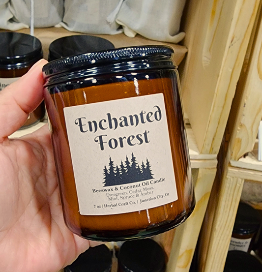 Enchanted Forest Holiday Candle