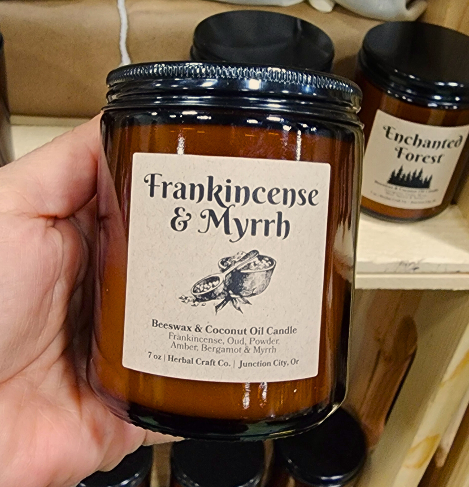 Frankincense & Myrrh Holiday Candle