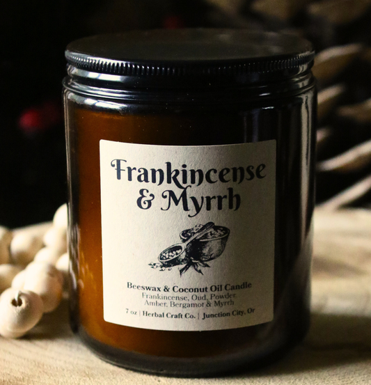Frankincense & Myrrh Holiday Candle